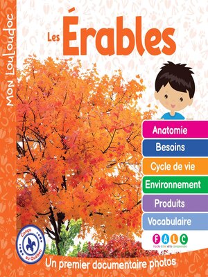cover image of Les érables
